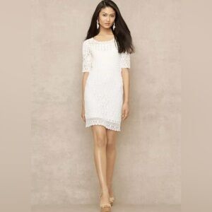 Ralph Lauren Hand-Crocheted Dress Size Large Retails $798